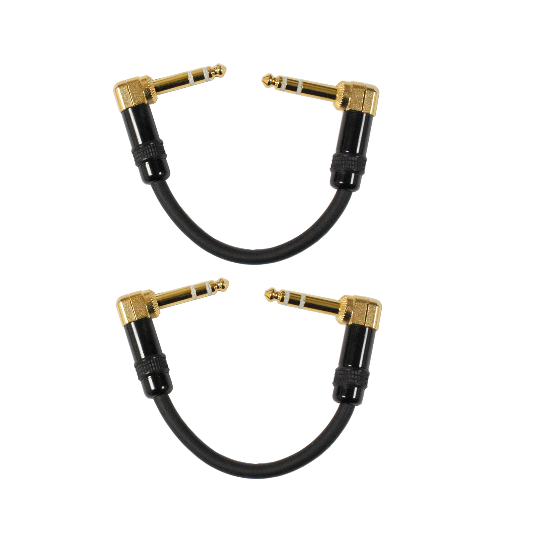 2 Pack Audio2000/'s C14050P2 50 Ft 1//4/" TRS Right Angle to XLR Male Cable